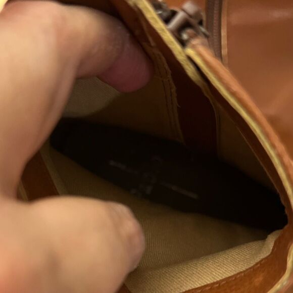 Linea PAOLO Rad ankle boots booties shoes Cognac Womens Size 4.5 New Without Box - Picture 3 of 10